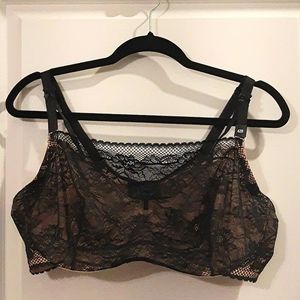 NWT TORRID LACE STRAPPY MULTIWAY UNLINED BALCONETTE BRA 42D